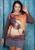 Blusa por do sol